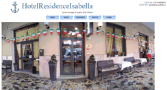 Desktop Screenshot of hotelisabella.it